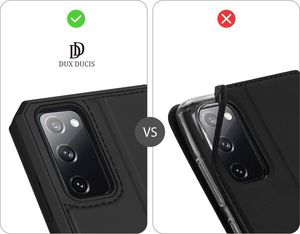 Dux Ducis DUX DUCIS Skin X kabura etui pokrowiec z klapką Samsung Galaxy S20 FE 5G czarny 11