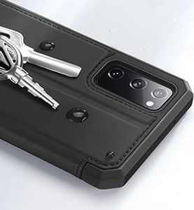 Dux Ducis DUX DUCIS Skin X kabura etui pokrowiec z klapką Samsung Galaxy S20 FE 5G czarny 13