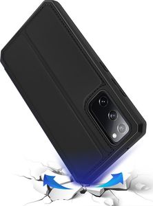 Dux Ducis DUX DUCIS Skin X kabura etui pokrowiec z klapką Samsung Galaxy S20 FE 5G czarny 4