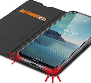 Dux Ducis DUX DUCIS Skin Pro kabura etui pokrowiec z klapką Nokia 3.4 czarny 12