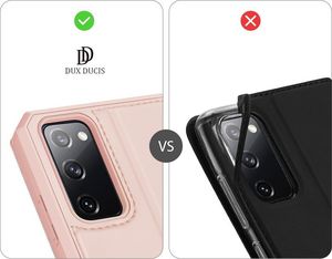 Dux Ducis DUX DUCIS Skin X kabura etui pokrowiec z klapką Samsung Galaxy S20 FE 5G różowy 11