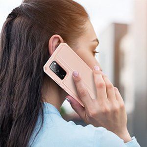 Dux Ducis DUX DUCIS Skin X kabura etui pokrowiec z klapką Samsung Galaxy S20 FE 5G różowy 14