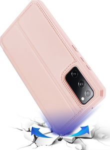 Dux Ducis DUX DUCIS Skin X kabura etui pokrowiec z klapką Samsung Galaxy S20 FE 5G różowy 4