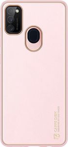 Dux Ducis Dux Ducis Yolo eleganckie etui pokrowiec ze skóry ekologicznej Samsung Galaxy M30s różowy 1