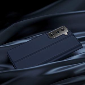 Dux Ducis DUX DUCIS Skin Pro kabura etui pokrowiec z klapką Samsung Galaxy S21 5G niebieski 13