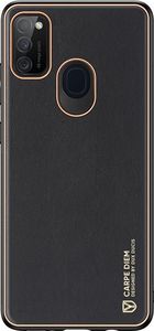 Dux Ducis Dux Ducis Yolo eleganckie etui pokrowiec ze skóry ekologicznej Samsung Galaxy M30s czarny 1