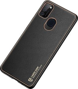 Dux Ducis Dux Ducis Yolo eleganckie etui pokrowiec ze skóry ekologicznej Samsung Galaxy M30s czarny 4