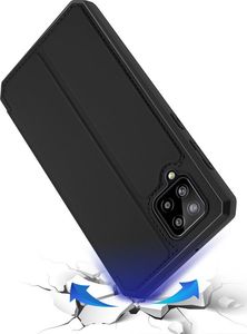 Dux Ducis DUX DUCIS Skin X kabura etui pokrowiec z klapką Samsung Galaxy A42 5G czarny 6