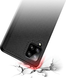 Dux Ducis Dux Ducis Fino etui pokrowiec pokryty nylonowym materiałem Samsung Galaxy A42 5G czarny 4