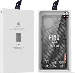 Dux Ducis Dux Ducis Fino etui pokrowiec pokryty nylonowym materiałem Samsung Galaxy A42 5G czarny 5