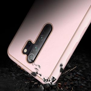 Dux Ducis Dux Ducis Yolo eleganckie etui pokrowiec ze skóry ekologicznej Xiaomi Redmi Note 8 Pro różowy 11