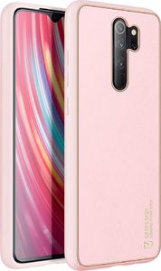 Dux Ducis Dux Ducis Yolo eleganckie etui pokrowiec ze skóry ekologicznej Xiaomi Redmi Note 8 Pro różowy 3