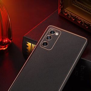 Dux Ducis Dux Ducis Yolo eleganckie etui pokrowiec ze skóry ekologicznej Samsung Galaxy S20 FE 5G pomarańczowy 15