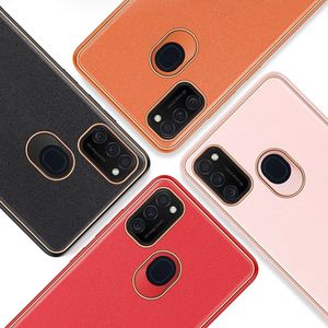 Dux Ducis Yolo eleganckie etui pokrowiec ze skóry Samsung Galaxy M30s czerwony 13