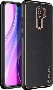 Dux Ducis Dux Ducis Yolo eleganckie etui pokrowiec ze skóry ekologicznej Xiaomi Redmi 9 czarny 3