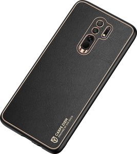Dux Ducis Dux Ducis Yolo eleganckie etui pokrowiec ze skóry ekologicznej Xiaomi Redmi 9 czarny 4
