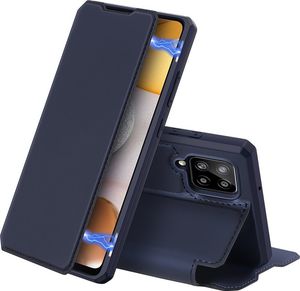 Dux Ducis DUX DUCIS Skin X kabura etui pokrowiec z klapką Samsung Galaxy A42 5G niebieski 1