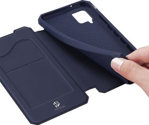 Dux Ducis DUX DUCIS Skin X kabura etui pokrowiec z klapką Samsung Galaxy A42 5G niebieski 2