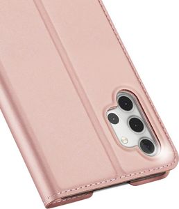 Dux Ducis DUX DUCIS Skin Pro kabura etui pokrowiec z klapką Samsung Galaxy A32 5G różowy 3