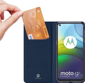 Dux Ducis DUX DUCIS Skin Pro kabura etui pokrowiec z klapką Motorola Moto G9 Power niebieski 2