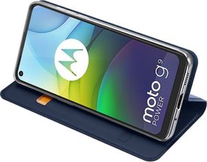 Dux Ducis DUX DUCIS Skin Pro kabura etui pokrowiec z klapką Motorola Moto G9 Power niebieski 5