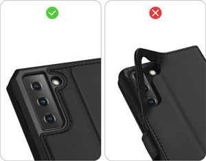 Dux Ducis DUX DUCIS Skin X kabura etui pokrowiec z klapką Samsung Galaxy S21 5G czarny 10