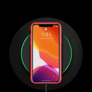 Dux Ducis Dux Ducis Yolo eleganckie etui pokrowiec ze skóry ekologicznej iPhone 12 Pro Max czerwony 9