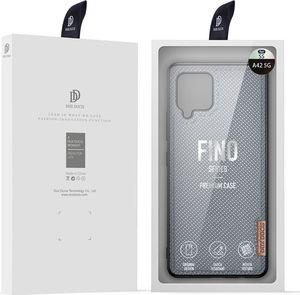 Dux Ducis Dux Ducis Fino etui pokrowiec pokryty nylonowym materiałem Samsung Galaxy A42 5G niebieski 5
