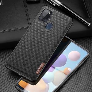 Dux Ducis Dux Ducis Fino etui pokrowiec pokryty nylonowym materiałem Samsung Galaxy A21S czarny 16