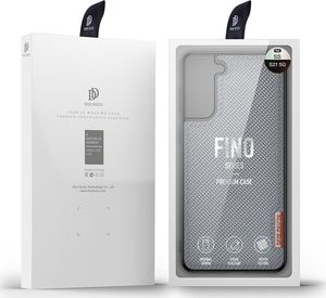 Dux Ducis Dux Ducis Fino etui pokrowiec pokryty nylonowym materiałem Samsung Galaxy S21 5G niebieski 5