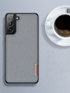 Dux Ducis Dux Ducis Fino etui pokrowiec pokryty nylonowym materiałem Samsung Galaxy S21 5G niebieski 9