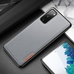 Dux Ducis Dux Ducis Fino etui pokrowiec pokryty nylonowym materiałem Samsung Galaxy S20 FE 5G niebieski 17