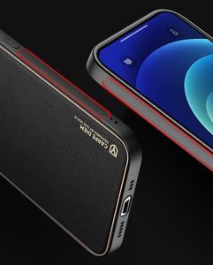 Dux Ducis Dux Ducis Yolo eleganckie etui pokrowiec ze skóry ekologicznej iPhone 12 różowy 20