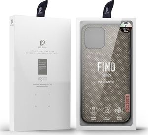 Dux Ducis Dux Ducis Fino etui pokrowiec pokryty nylonowym materiałem iPhone 12 Pro Max zielony 5
