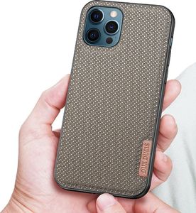 Dux Ducis Dux Ducis Fino etui pokrowiec pokryty nylonowym materiałem iPhone 12 Pro Max zielony 10
