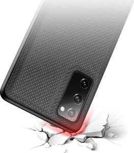 Dux Ducis Dux Ducis Fino etui pokrowiec pokryty nylonowym materiałem Samsung Galaxy S20 FE 5G czarny 4