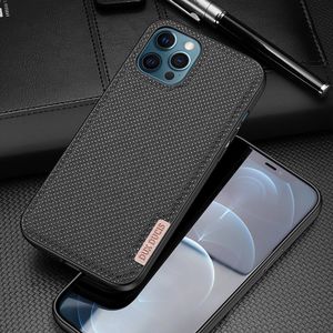 Dux Ducis Dux Ducis Fino etui pokrowiec pokryty nylonowym materiałem iPhone 12 Pro Max czarny 17