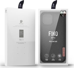 Dux Ducis Dux Ducis Fino etui pokrowiec pokryty nylonowym materiałem iPhone 12 Pro Max czarny 5