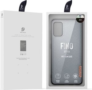 Dux Ducis Dux Ducis Fino etui pokrowiec pokryty nylonowym materiałem Samsung Galaxy A41 niebieski 5