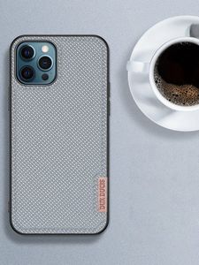 Dux Ducis Dux Ducis Fino etui pokrowiec pokryty nylonowym materiałem iPhone 12 Pro / iPhone 12 czarny 13