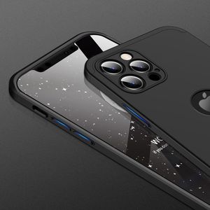 GKK GKK 360 Protection Case etui na całą obudowę przód + tył iPhone 12 Pro czarny 2