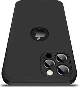 GKK GKK 360 Protection Case etui na całą obudowę przód + tył iPhone 12 Pro czarny 3