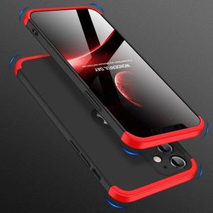 GKK GKK 360 Protection Case etui na całą obudowę przód + tył iPhone 12 mini czarno-czerwony 7