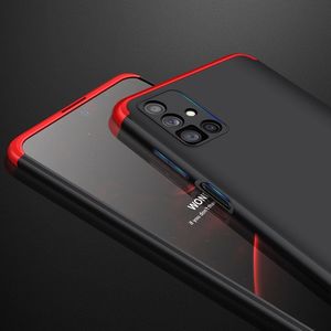 GKK GKK 360 Protection Case etui na całą obudowę przód + tył Samsung Galaxy M51 czarno-czerwony 5