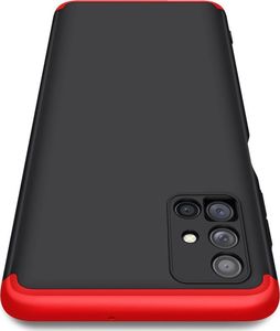 GKK GKK 360 Protection Case etui na całą obudowę przód + tył Samsung Galaxy M51 czarno-czerwony 8