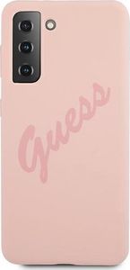 Guess Guess GUHCS21SLSVSPI S21 G991 różowy/pink hardcase Script Vintage 3