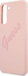 Guess Guess GUHCS21SLSVSPI S21 G991 różowy/pink hardcase Script Vintage 6