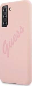 Guess Guess GUHCS21MLSVSPI S21+ G996 różowy/pink hardcase Script Vintage 2
