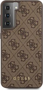 Guess Guess GUHCS21LG4GFBRS21 Ultra G998 brązowy/brown hard case 4G Metal Gold Logo 3