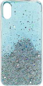 Wozinsky Wozinsky Star Glitter błyszczące etui pokrowiec z brokatem Samsung Galaxy A42 5G niebieski 1